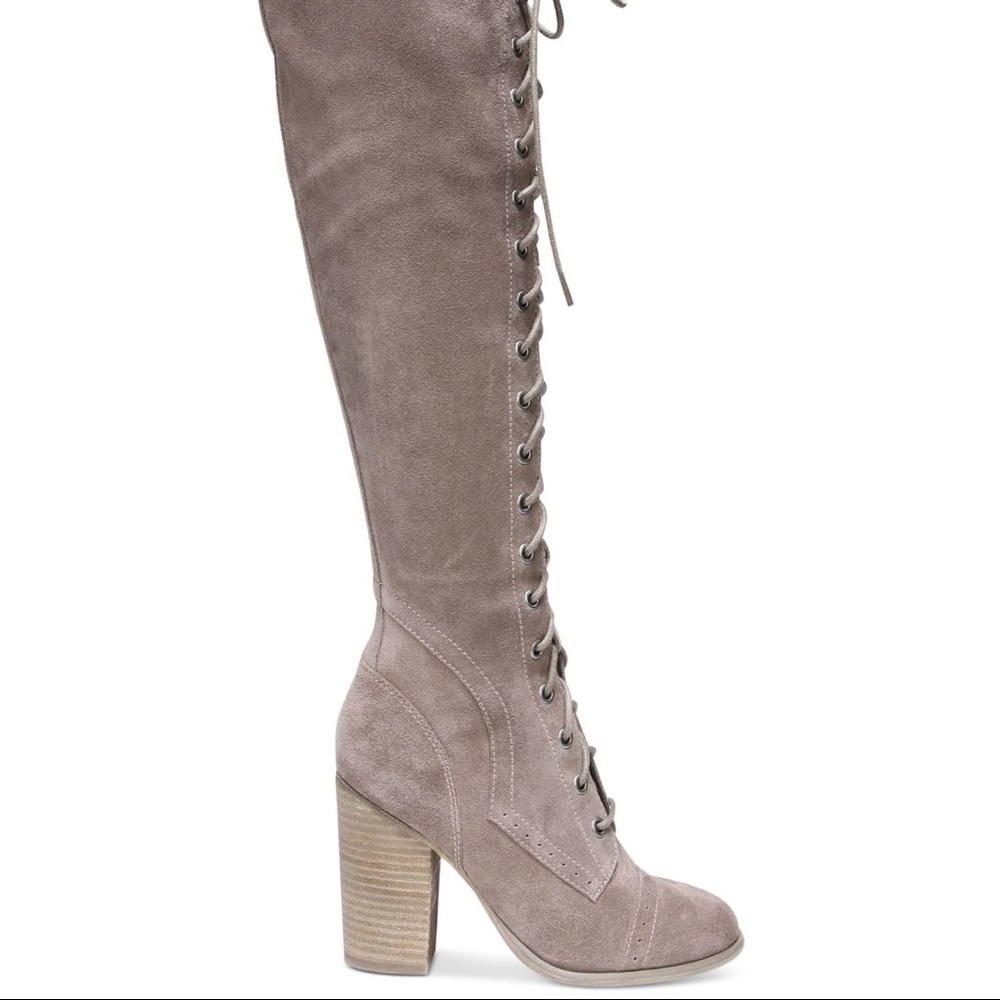 “Radley” Carlos Santana OTK Lace-Up boots